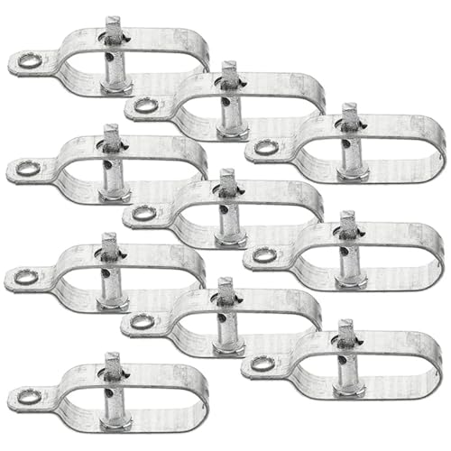 10 PCS Drahtspanner Sieb Ratschenspanner Seilverbinder Metalldrahtspanner Silber 10 PCS Drahtspanner Sieb Ratschenspanner Seilverbinder Metalldrahtspanner Silber von ZFIHAV