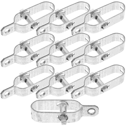 10 Pcs Draht Spanner Heavy Duty Zip Krawatten Stacheldraht Magnetische Kabel Clips Metall Stahl Seil Spannschloss von ZFIHAV