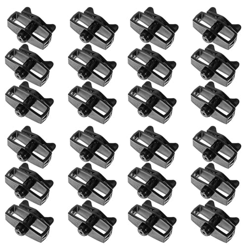 24 Pcs Schwarz Stahl Draht Spanner Heavy Duty Fechten Werkzeug Garten Seil Linie Kabel Stabilität von ZFIHAV