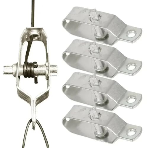 5 Pcs Die Saiten Eisen Draht Spanner Stahl Seil Metall Bailing Garten Clamp Werkzeug for Verschluss Kreative von ZFIHAV
