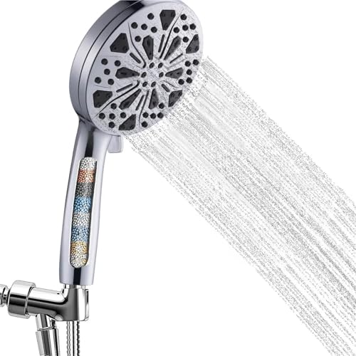 Filtered Beauty Booster Shower 8+2 Funktionen Druckbrause Handbrause mit Spritzpistolenwasser von ZFIHAV