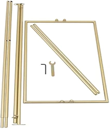 Hochzeitsbogen 155 cm Metall Rechteck Hochzeit Bogen Stand Hintergrund Ballon Blume for Geburtstagsfeier von ZFIHAV