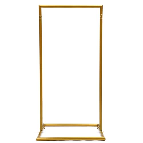 Hochzeitsbogen 39,37'' Rechteckiger Metallbogenständer Blumenballon-Ausstellungsständer Hochzeitstorbogen-Hintergrunddekoration Hochzeitsbogen 39,37'' Rechteckiger Metallbogenständer Blumenballon-Ausstellungsständer Hochzeitstorbogen-Hintergrunddekoration von ZFIHAV