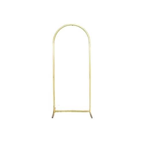 Hochzeitsbogen Hochzeitsbogenständer, Metallstützrahmen, Hintergrunddekorbögen, Ballonblume for Hochzeitsfeierdekorationen(4ft 120x50CM) von ZFIHAV