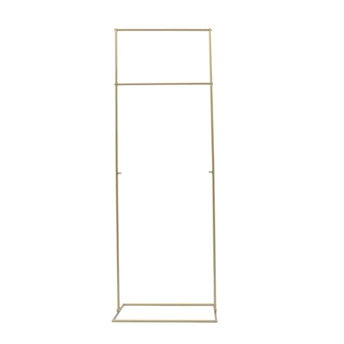 Hochzeitsbogen Hochzeitsbogenständer mit Sockeln, Gartenbogen aus Metall for Hochzeiten, Partys, Veranstaltungen, Dekor(Golden) von ZFIHAV