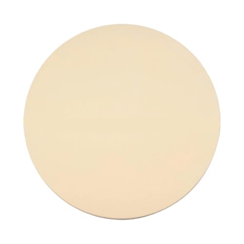 Pizzastein 1 Stück Pizzastein, rund/quadratisch, robuste Cordierit-Pizzapfanne for Ofen und Grill, hitzebeständiger Backstein for Brot(Round 16in) von ZFIHAV