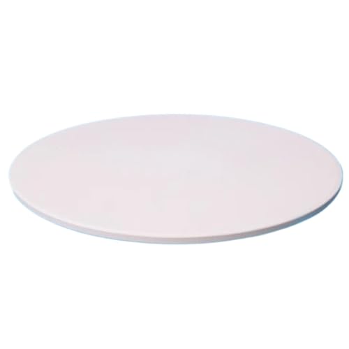 Pizzastein 12-Zoll-Keramik-Pizzastein, Pizza-Backstein/Pfanne, for Grill und Ofen – hitzebeständig, langlebig sicher von ZFIHAV