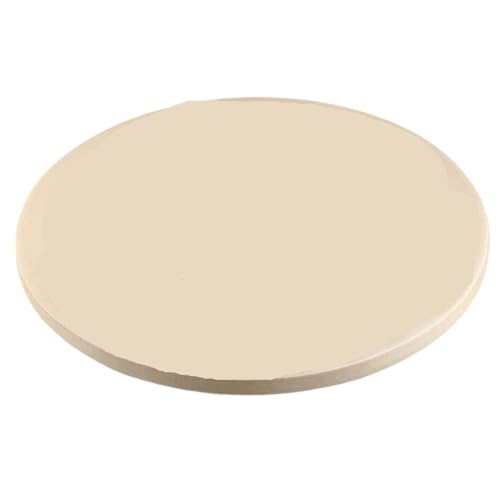 Pizzastein 12-Zoll-Keramik-Pizzastein, Pizza-Backstein/Pfanne, for Grill und Ofen – hitzebeständig, langlebig sicher von ZFIHAV