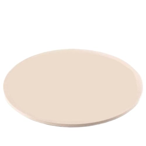 Pizzastein Runder Pizzastein, 33 cm, langlebiger und sicherer Backstein for Grill, thermisch stoßfester Kochstein, for Pizza, Kuchen von ZFIHAV