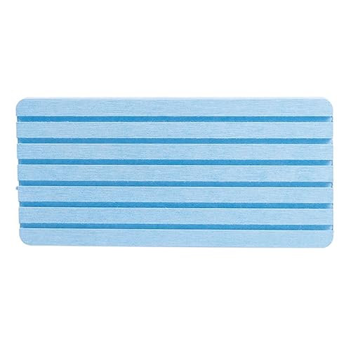 Trocknen von Zuhause, Kieselgur-Matte, wasserabsorbierendes Pad, hitzebeständiger Untersetzer, Kieselgur, Küchenspüle, Wasserhahn-Matte, rutschfest(Light blue) von ZFIHAV