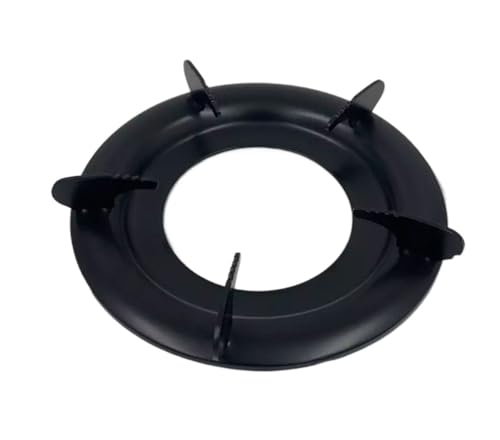 ZFIHAV Gasring-Reduzierer 2 stücke Gasherd Halter rutschfeste Stehen Eisen Wok Pan Topf Unterstützung Rack Stehen Küche Gadget Ring Verdicken Rack Küche Werkzeug von ZFIHAV