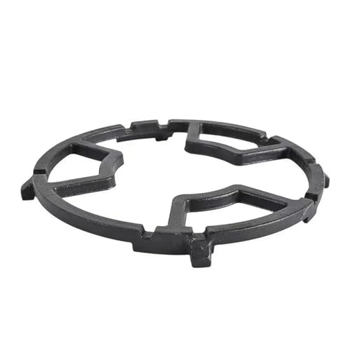 ZFIHAV Gasring-Reduzierer 2 stücke Gasherd Rack Gusseisen Brenner Herd Kochgeschirr Ring Gasherde Wok Unterstützung Rack for Küche Kochen Gas Herd von ZFIHAV