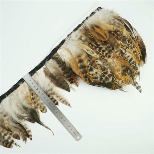 1 Meter natürliche Pfauenhahnfasanenfederbesatz Dekorationsfedern zum Basteln auf Klebeband Dekorationsband Fransendekor-4 1 Meter natürliche Pfauenhahnfasanenfederbesatz Dekorationsfedern zum Basteln auf Klebeband Dekorationsband Fransendekor-4 von ZFISH