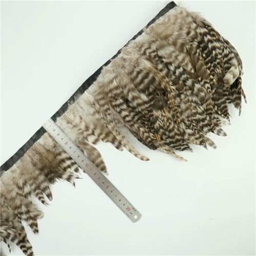 1 Meter natürliche Pfauenhahnfasanenfederbesatz Dekorationsfedern zum Basteln auf Klebeband Dekorationsband Fransendekor-6 1 Meter natürliche Pfauenhahnfasanenfederbesatz Dekorationsfedern zum Basteln auf Klebeband Dekorationsband Fransendekor-6 von ZFISH