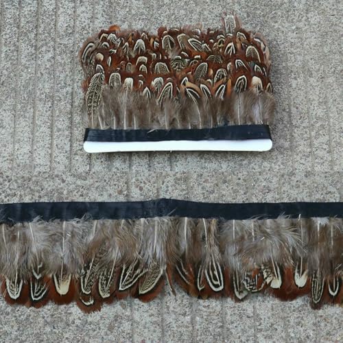 10 Meter Fasanenfedern, Besätze, Kleidung, Handarbeiten, Handarbeit, natürliche Federfransen, Rockband, Zubehör, Federn, 19–10 Meter 10 Meter Fasanenfedern, Besätze, Kleidung, Handarbeiten, Handarbeit, natürliche Federfransen, Rockband, Zubehör, Federn, 19–10 Meter von ZFISH