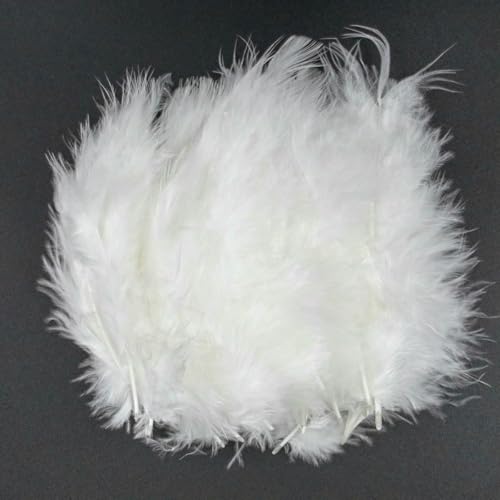 50/100 Stück natürliche Truthahnfedern, 10–15 cm, flauschige Truthahnfedern, DIY-Schmuck, Bastelzubehör, Hochzeitsfeier-Dekoration, Weiß, 50 Stück 50/100 Stück natürliche Truthahnfedern, 10–15 cm, flauschige Truthahnfedern, DIY-Schmuck, Bastelzubehör, Hochzeitsfeier-Dekoration, Weiß, 50 Stück von ZFISH