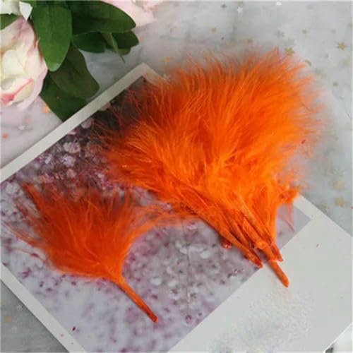 Truthahnfedern, 50 Stück, 5,1–10,2 cm, 7–10 cm, Hühnerfedern, Truthahnfedern für Karneval, Halloween, Weihnachten, DIY, Basteln, Dekor, Orange, 50 Stück Truthahnfedern, 50 Stück, 5,1–10,2 cm, 7–10 cm, Hühnerfedern, Truthahnfedern für Karneval, Halloween, Weihnachten, DIY, Basteln, Dekor, Orange, 50 Stück von ZFISH