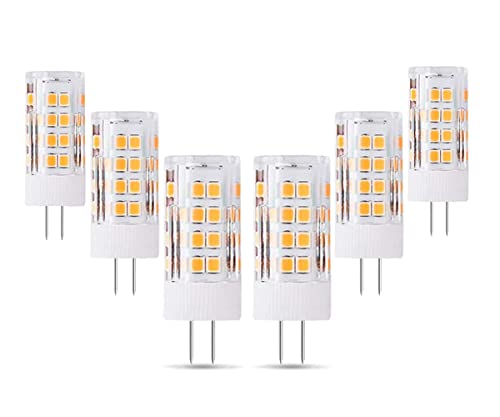 ZFQ 6er-Pack G4 AC/DC 12V LED Leuchtmittel, 5 Watt, 500 Lumen, Warmweiß 3000 K, 360 Grad Abstrahlwinkel, entspricht 50 W G4 Halogen Glühlampe, Nicht Dimmbar ZFQ 6er-Pack G4 AC/DC 12V LED Leuchtmittel, 5 Watt, 500 Lumen, Warmweiß 3000 K, 360 Grad Abstrahlwinkel, entspricht 50 W G4 Halogen Glühlampe, Nicht Dimmbar von ZFQ