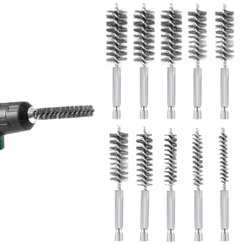 10 Stück Drahtbürste Bohrmaschine,Drahtbürste für Bohrmaschine,Verschiedene Größen Zylinder-Drahtbürste, Zylinder Drahtbürste,Zylinderbürste für Bohrmaschine Polier Schleifen Entrosten Entgraten. 10 Stück Drahtbürste Bohrmaschine,Drahtbürste für Bohrmaschine,Verschiedene Größen Zylinder-Drahtbürste, Zylinder Drahtbürste,Zylinderbürste für Bohrmaschine Polier Schleifen Entrosten Entgraten. von ZFRITP