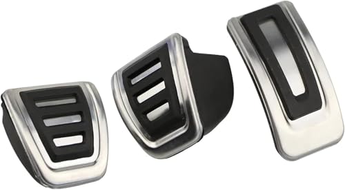 ZFTAP Auto Pedal Abdeckung für Audi A5 S5 RS5 8T 2010-2015 Q5 8R SQ5 2009-2015 Q3 2014-2015,Pedalauflagen Bremse Fußpedal Accelerator Abdeckung Restfoot Pedal Pad,A/MT Without Rest ZFTAP Auto Pedal Abdeckung für Audi A5 S5 RS5 8T 2010-2015 Q5 8R SQ5 2009-2015 Q3 2014-2015,Pedalauflagen Bremse Fußpedal Accelerator Abdeckung Restfoot Pedal Pad,A/MT Without Rest von ZFTAP