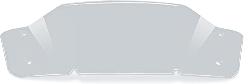 ZFTAP Motorrad Windshield Windabweiser für Harley Davidson CVO Street Glide FLHXSE 2023-2024 FLHX 2024,Winddichtes Windschutzscheibe für Motorräder Spoiler Deflektor,A/Clear von ZFTAP