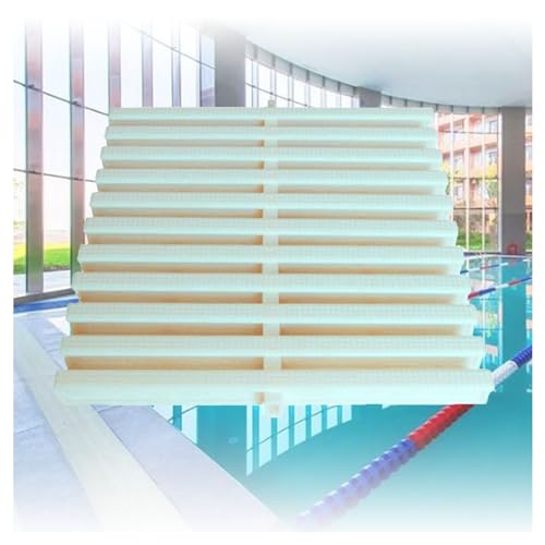 Schwimmbad-Entwässerungs-Überlaufgitter, Spleißbare Aktivitätsgitterabdeckung, ABS-Kunststoff-Ablaufgittermatte Mit Drei Schnittstellen For Die Wasserableitung ( Color : 15x 100CM , Size : 8pcs ) von ZFUCMAYL