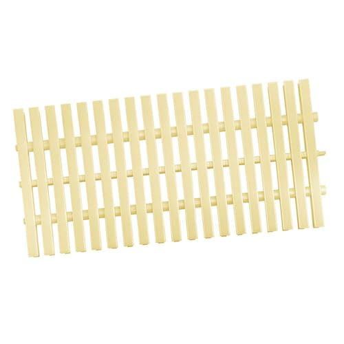 ZFUCMAYL Entwässerungsabdeckung Mit DREI Schnittstellen, ABS-Überlaufgitter for Schwimmbäder, Knochenfarbenes Auslass-Entwässerungsgitter for Schwimmbäder(30x 100CM,8 Piece) von ZFUCMAYL