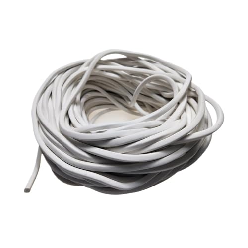 1 Stück 4 m kleiner quadratischer weißer Silikon-Schaumdichtstreifen – Silikon-Schwammdichtstreifen for Verpackungen, Lampenversiegelung(2mmX4mm) von ZFUWWA