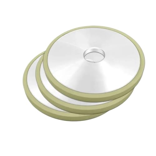 1 Stück Keramikbindungs-Diamantschleifscheibe 125 mm for PCD/PCBN-Werkzeug – Präzisions-Flachschleifscheibe(180Grit) von ZFUWWA