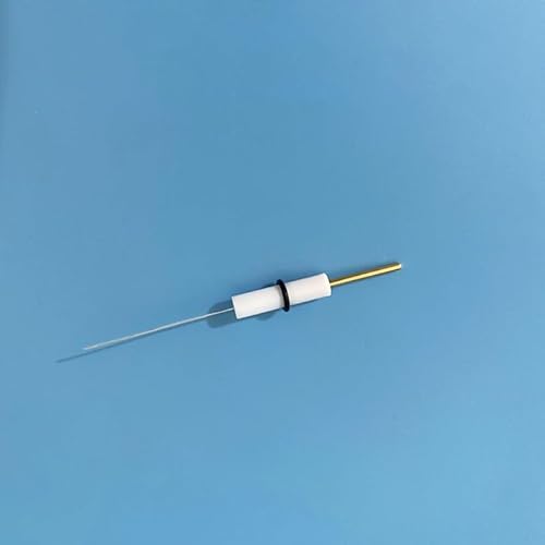 1 Stück anpassbare Silberdrahtelektrode for die elektrochemische Forschung – 37 mm Länge mit PTFE-Schaft(D0.5x37mm) von ZFUWWA