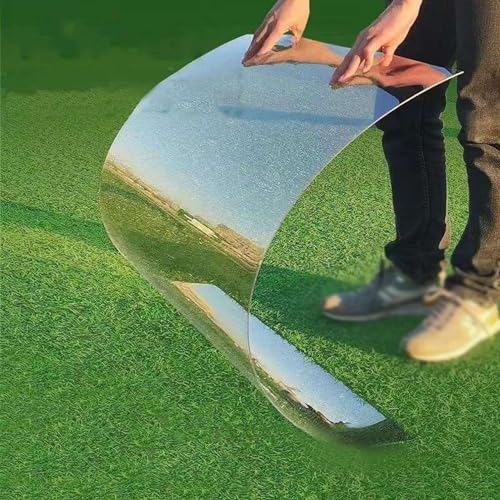 1 Stück transparente Polycarbonat-Dachplatten – wetterbeständige und schlagfeste Platten for Gewächshäuser, Vordächer und mehr(5.1 x 9.8ft) von ZFUWWA