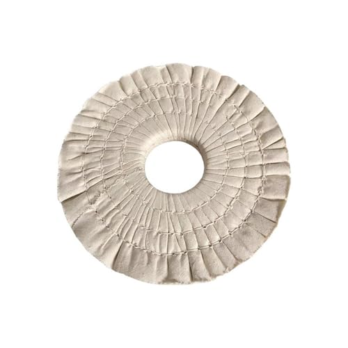 150 mm Polierscheibe aus Baumwolltuch – Hochwertige Polierscheibe aus reiner Baumwolle for die Holz- und Metallbearbeitung – 1 Stück(150x50x20mm) von ZFUWWA