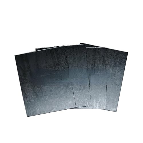 5 Stück Dichtungsblätter aus reiner Graphitfolie – anpassbare Dicke von 0,05 mm bis 2 mm, hohe Wärmeleitfähigkeit und Hitzebeständigkeit(0.2x200x250mm) von ZFUWWA