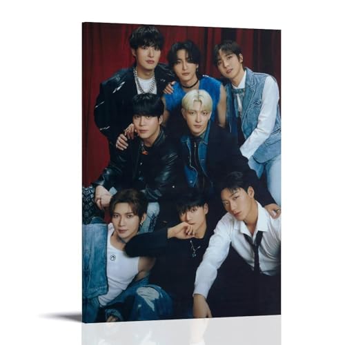 ZFXYSCFC ATEEZ Leinwandposter mit beliebten Sängern und berühmten Musikern, dekoratives Gemälde, Schlafzimmer, 20 x 30 cm, Rahmenstil ZFXYSCFC ATEEZ Leinwandposter mit beliebten Sängern und berühmten Musikern, dekoratives Gemälde, Schlafzimmer, 20 x 30 cm, Rahmenstil von ZFXYSCFC