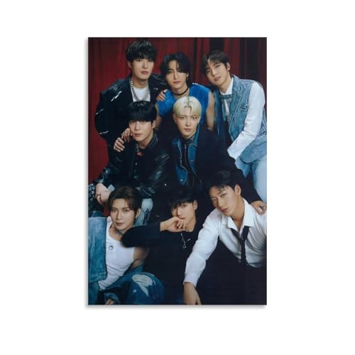 ZFXYSCFC ATEEZ Leinwandposter mit beliebten Sängern und berühmten Musikern, dekoratives Gemälde, Schlafzimmer, 20 x 30 cm, ungerahmter Stil ZFXYSCFC ATEEZ Leinwandposter mit beliebten Sängern und berühmten Musikern, dekoratives Gemälde, Schlafzimmer, 20 x 30 cm, ungerahmter Stil von ZFXYSCFC