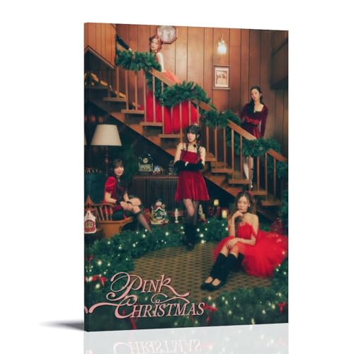 ZFXYSCFC Apink Leinwandposter mit beliebten Sängern und berühmten Musikern, dekoratives Gemälde, Schlafzimmer, 30 x 45 cm, Rahmenstil von ZFXYSCFC