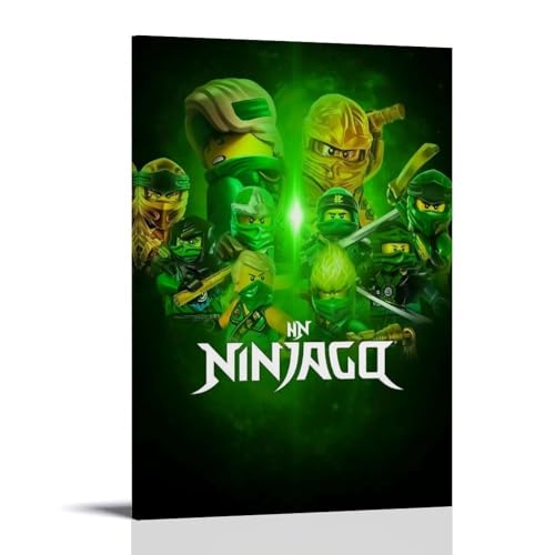 ZFXYSCFC Ninjago Klassische Anime-Serie, Leinwand-Poster, Wandkunst, dekoratives Gemälde, Schlafzimmer, Gemälde, Poster, 30 x 45 cm, Rahmenstil ZFXYSCFC Ninjago Klassische Anime-Serie, Leinwand-Poster, Wandkunst, dekoratives Gemälde, Schlafzimmer, Gemälde, Poster, 30 x 45 cm, Rahmenstil von ZFXYSCFC