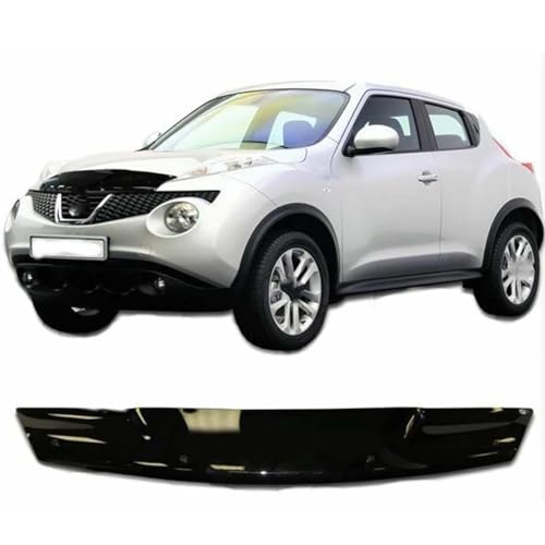 ZFYXZ Auto-Motorhaubenschutz für Nissan Juke 2010 2011 2012 2013 2014 2015 2016 2017 2018, Front-Steinschutz, Sandblock, Insektenschutz, Deflektor, Schutz für die Außenausstattung ZFYXZ Auto-Motorhaubenschutz für Nissan Juke 2010 2011 2012 2013 2014 2015 2016 2017 2018, Front-Steinschutz, Sandblock, Insektenschutz, Deflektor, Schutz für die Außenausstattung von ZFYXZ