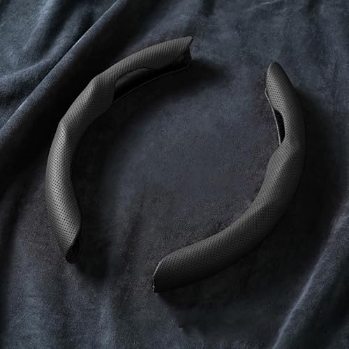 ZFZFC Auto Lenkradbezug für Toyota Corolla Cross Hybrid Verso CHR Cunda Esquire, Anti Rutsch Atmungsaktiv Mikrofaser Leder Auto Lenkradschoner,A ZFZFC Auto Lenkradbezug für Toyota Corolla Cross Hybrid Verso CHR Cunda Esquire, Anti Rutsch Atmungsaktiv Mikrofaser Leder Auto Lenkradschoner,A von ZFZFC