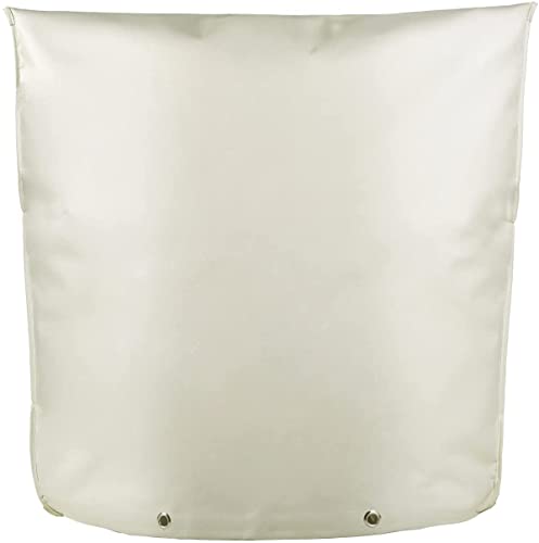 Outdoor-Rückflussverhinderer, Isolationsabdeckung für Winterrohr, Frostschutz, Rückflussverhinderer, Schutz für Wassersprinkler-Ventilkasten und Regler (61 cm B x 61 cm H, weiß) von ZFZGFRCS