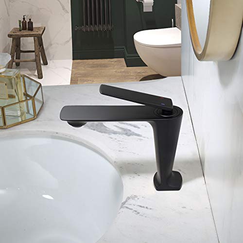Badezimmer Wasserhahn Roségold -Basin Wasserhahn Kalt und heißer Wassermischer Waschbecken Wasserhahn Tap Eingriff Deck montiert gebürstete Goldhahn, Chrom -Badezimmer -Wasserhahn Badezimmer Wasserhahn Roségold -Basin Wasserhahn Kalt und heißer Wassermischer Waschbecken Wasserhahn Tap Eingriff Deck montiert gebürstete Goldhahn, Chrom -Badezimmer -Wasserhahn von ZGBQHQN