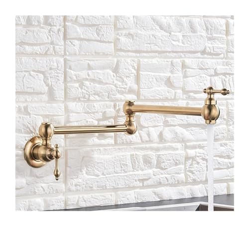 Einzelhebel drehen klappende Ausstrich Bad Küche Wasserhahn Wandhalterung kaltes Wasser Waschbecken Tap Chrom/Schwarz/gebürstet Nickel/Golden, Chrom Badezimmer Wasserhahn Einzelhebel drehen klappende Ausstrich Bad Küche Wasserhahn Wandhalterung kaltes Wasser Waschbecken Tap Chrom/Schwarz/gebürstet Nickel/Golden, Chrom Badezimmer Wasserhahn von ZGBQHQN