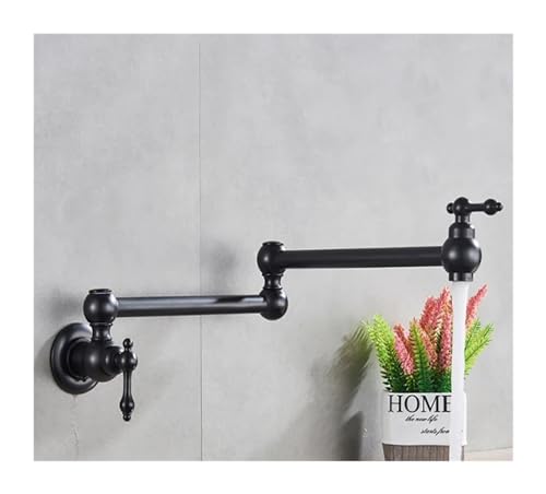 Einzelhebel drehen klappende Ausstrich Bad Küche Wasserhahn Wandhalterung kaltes Wasser Waschbecken Tap Chrom/Schwarz/gebürstet Nickel/Golden, Chrom Badezimmer Wasserhahn Einzelhebel drehen klappende Ausstrich Bad Küche Wasserhahn Wandhalterung kaltes Wasser Waschbecken Tap Chrom/Schwarz/gebürstet Nickel/Golden, Chrom Badezimmer Wasserhahn von ZGBQHQN