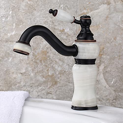 Küchenspüle Mixer Haken Wasserfall Badarmatur, Badezimmer Wasserhahn kompatibel mit Waschbecken 360 ° Schwenk ein Griff 1 Loch Kalt und heißer Wassermischer Waschtisch Waschbecken Wasserhahn, Küchenspüle Mixer Haken Wasserfall Badarmatur, Badezimmer Wasserhahn kompatibel mit Waschbecken 360 ° Schwenk ein Griff 1 Loch Kalt und heißer Wassermischer Waschtisch Waschbecken Wasserhahn, von ZGBQHQN