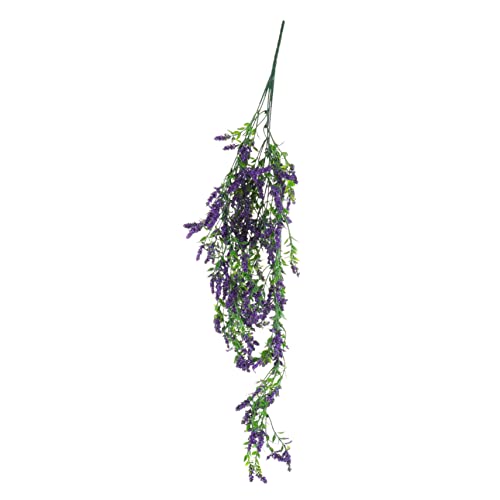 ZGBQHQN Lavendelwand hängende Kunststoffgrünblätter Eukalyptus für Dusche Simulierte Lavendelblume falsche grünes Girlande frische Künstliche Pflanzen Hochzeit LA von ZGBQHQN