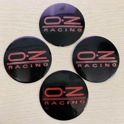 ZGCYK 4 Stück Radnabenkappen Aufkleber für OZ 55MM Felgendeckel Radkappen Reifen Felgen Radnabenabdeckung Zubehör,Blackstyle ZGCYK 4 Stück Radnabenkappen Aufkleber für OZ 55MM Felgendeckel Radkappen Reifen Felgen Radnabenabdeckung Zubehör,Blackstyle von ZGCYK