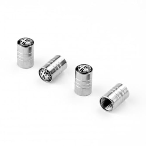 ZGCYK Auto Ventilkappen für Alfa Romeo 147GTA Tonale Giulia MITO 156 159 Giulia Autoreifen Ventilkappen Reifenventilkappen Tyre Valve Caps Zubehör ZGCYK Auto Ventilkappen für Alfa Romeo 147GTA Tonale Giulia MITO 156 159 Giulia Autoreifen Ventilkappen Reifenventilkappen Tyre Valve Caps Zubehör von ZGCYK