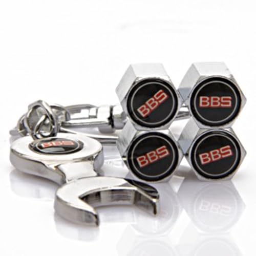 ZGCYK Auto Ventilkappen für BBS Autoreifen Ventilkappen Reifenventilkappen Tyre Valve Caps Zubehör ZGCYK Auto Ventilkappen für BBS Autoreifen Ventilkappen Reifenventilkappen Tyre Valve Caps Zubehör von ZGCYK