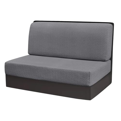 ZGCrumphant 1Set RV Dinette Kissenbezug Esszimmer Atmungsaktiver weicher Sofabezug Abnehmbarer for Camper Autositzbänke Elastischer T-förmiger Sitzbezug für Wohnmobile(Color 1) von ZGCrumphant