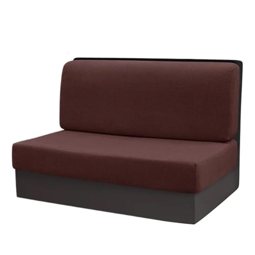 ZGCrumphant 2 Teile/Satz Camper Auto Bank Abdeckung Wasser Abweisend RV Dinette Kissen Abdeckungen Polar Fleece Stretch Restaurant Sofa Sitz Schutzhülle für Wohnmobile(Color 4) von ZGCrumphant